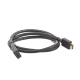 Cable extensor HDMI de 1 M / 4K@60Hz / 3D / HDR /  Macho a Hembra / Núcleo de cobre estañado / Transmisión estable.