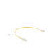 Cable de Parcheo Slim UTP Cat6 - 30 cm Amarillo Diámetro Reducido (28 AWG)