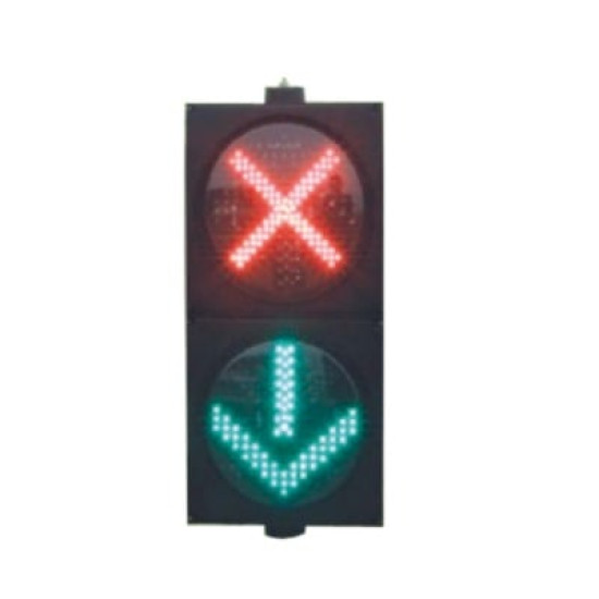 Semáforo Doble con Indicador Alto y Siga. Semáforo Doble con Indicador Alto y Siga.