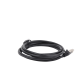 Cable de parcheo FTP Cat6 - 2.0 m - negro