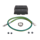 KIT de Tierra Física de Cable Blindado 6 AWG. Color Verde / Amarillo con Terminación en Extremos. 