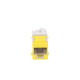 Jack UltraMAX Cat5e, UTP, Tipo Keystone, Color Amarillo, Punch Down