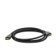 Cable HDMI 2.0  de Nylon Trenzado / 1.5 m / 4K@60Hz / HDR / 3D / HEC (Canal Ethernet HDMI) / ARC (Canal de Retorno de Audio / Color Profundo de 48 bits / Audio de 32 canales / HDCP 2.2 /Audio DTS: X / 18 Gbps / Blindaje de 4 capas