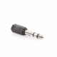 Adaptador de audio 3.5mm hembra a 6.3mm macho (Audio estereo)