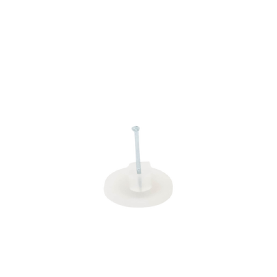 Grapa para cable plano de 4mm color transparente (100pzs) (3208-00100) 