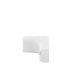 Esquinero interior de PVC auto extinguible,  para canaleta TMK0812 (3 piezas) (5020-02001)