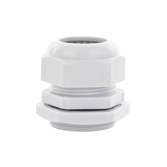 Conector Plástico Tipo Glándula para Cable de 22 a 32 mm de Diámetro.