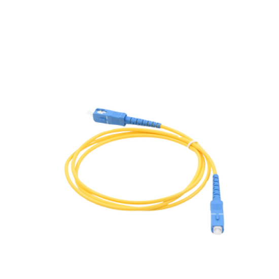 Jumper de Fibra Óptica Monomodo SC/SC Simplex de 1 metro 