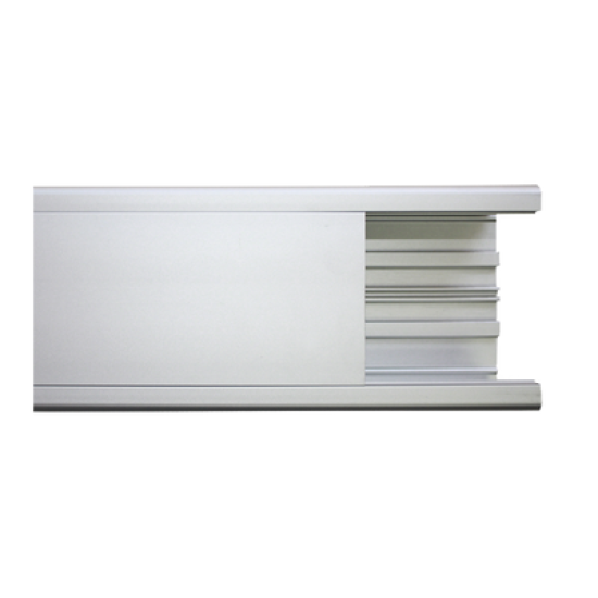 Canaleta de aluminio, 99 x 72 mm, tramo de 3m. (8101-80300)
