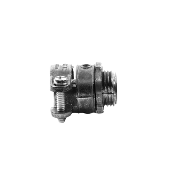 Conector recto para tubo flexible 1/2