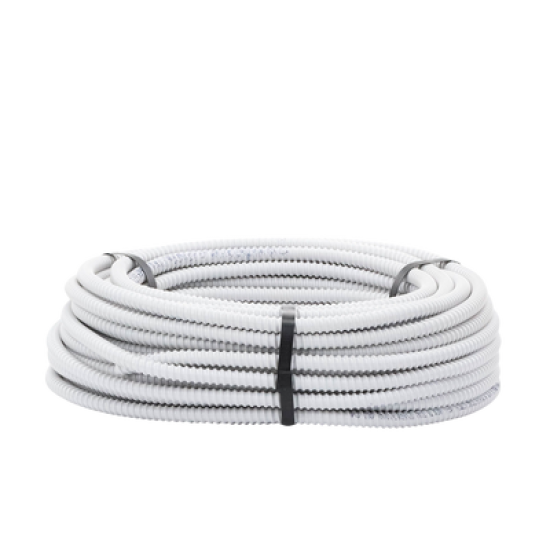 Tuberia flexible (Vaina) diflex, PVC Auto-extinguible, de 10 mm, rollo de 30 m