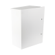 Gabinete para instalación de 2 Baterías PL110D12, Fabricado en Lámina Galvanizada, Accesorios para piso o poste (No incluidos)