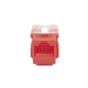 Módulo Jack Keystone Cat6 con terminación 110 (Punchdown) para faceplate - Color Rojo