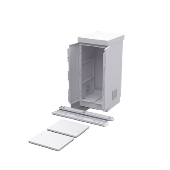 Gabinete de Seguridad de Lámina Galvanizada  para Almacenamiento de Baterías (Hasta 6 baterías PL110D12).