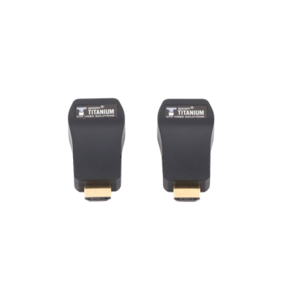 Kit Extensor 25m convertidor Señal HDMI a UTP (Cat5e/Cat 6)  / Calidad PREMIUM