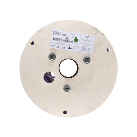 Bobina de Cable Blindado F/UTP de 4 Pares, Z-MAX, Cat6A, Soporte de Aplicaciones 10GBase-T, LS0H (Libre de Gases Toxicos), Color Violeta, 305m