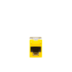 Jack UltraMAX Cat5e, UTP, Montaje híbrido en Placa de Pared (Plano y Angulado), Color Amarillo, Punch Down