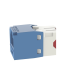 Conector Jack RJ45 Estilo TG, Mini-Com, Categoría 5e, de 8 posiciones y 8 cables, Color Azul