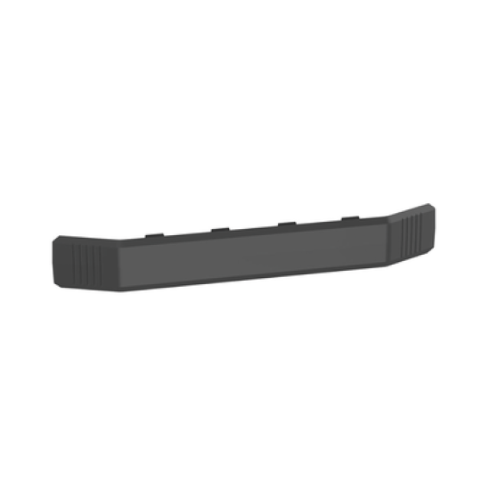 Unión Recta Para Canaleta de Piso AFR4BCBL6, Material PVC Rígido, Color Negro 