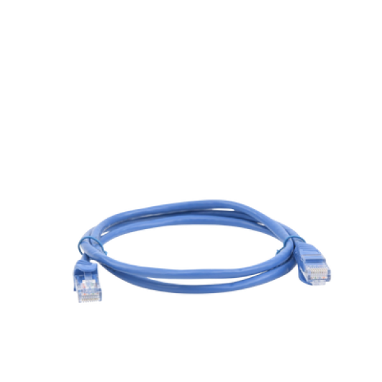 Cable de parcheo UTP Cat5e - 1 m - azul