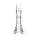 Escalera de Fibra de Vidrio  con Jaula de 8'-14' (2.44 - 4.27 m). Con Ajuste en Ruedas (RATCHET™ Leveler) (SKU:18515-817).