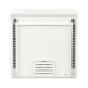 Gabinete PanZone Premium, de Montaje en Techo, Con 2 UR Para Equipo Activo y 6 UR Para Paneles de Parcheo, Fabricado en Acero, Color Blanco