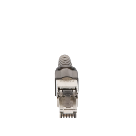 Plug RJ45 Blindado Categoría 6A -Sin herramienta, para terminación en campo 