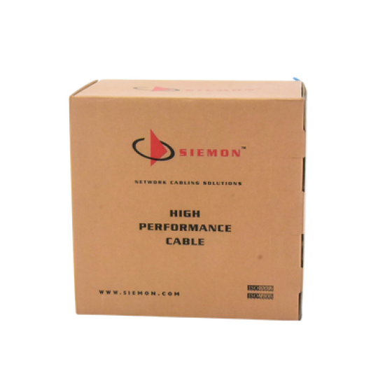 Bobina de Cable UTP Reelex, de 4 pares, Alto Desempeño Cat6, PVC (CM), Color Azul, 23 AWG, 305m