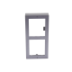 Base de 2 Espacios para Videoportero IP Hikvision / Instalación en SUPERFICIE
