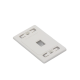Placa de pared modular MAX, de 1 salida, color blanco