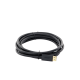 Cable DisplayPort 1.2 Macho a Macho/ Longitud 3m / Versión DP1.2 / Soporta 4K@60Hz; 2K@144Hz / Soporta 3D / Color profundo de 8 y 10 bits / Blindaje Interno Múltiple / Cobre Estañado 28AWG  / Botón de Liberación