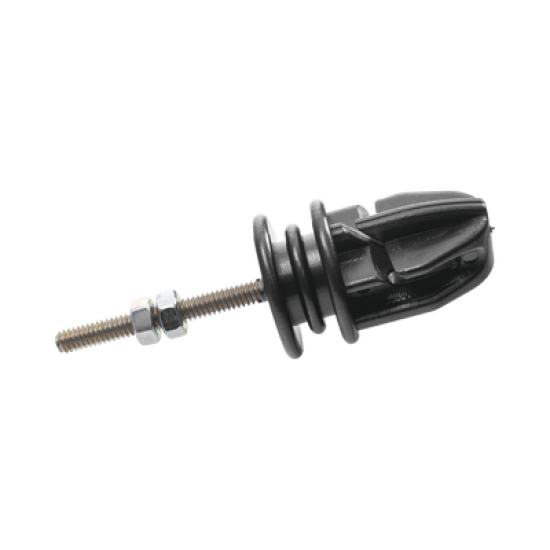 Nuevo Aislador para uso en postes de Cercos Eléctricos 3 en 1 (Paso, Esquina y Tensor) 