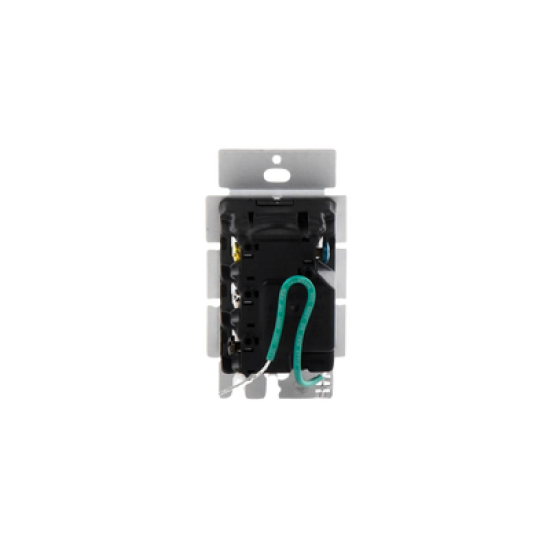 (RadioRA2) Interruptor Inteligente On/Off, requiere cable neutro. 8A, /120V, compatible con RA2Select y RR3.