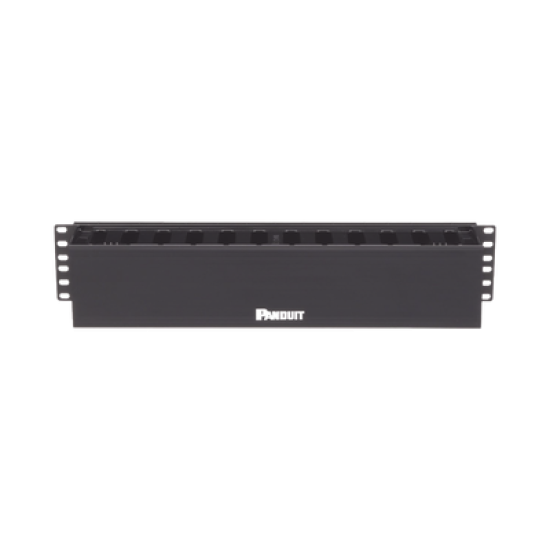 Organizador de Cables Horizontal PatchLink, Sencillo (Solo Frontal), Para Rack de 19in, 2UR