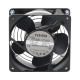 Ventilador Axial Compacto, de 4 Pulgadas, 49 CFM, 115 Vca, De Acero, Color Negro