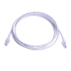 Patch Cord MC6 Modular Cat6 UTP, CM/LS0H, 10ft, Color Blanco, Versión Bulk (Sin Empaque Individual)