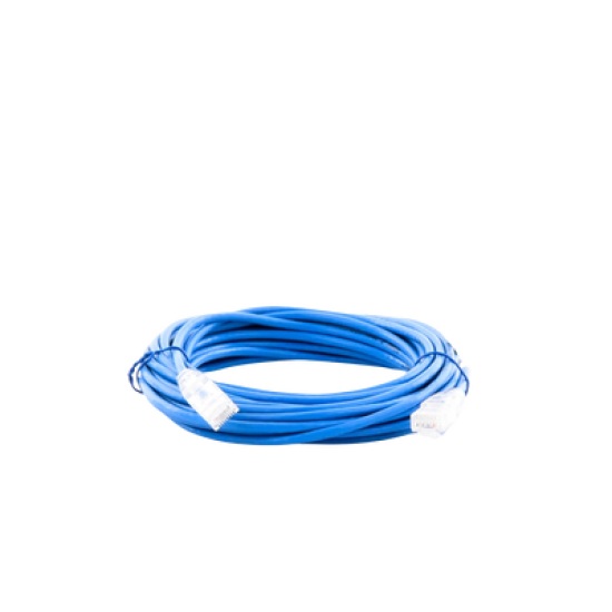 Cable de Parcheo Slim UTP Cat6A - 7 m Azul, Diámetro Reducido (28 AWG)