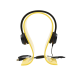 Jabra Evolve 30 Duo con conexión USB / 3.5mm, micrófono con cancelación de ruido y controlador en el cable con botones e indicadores LED (5399-823-309)
