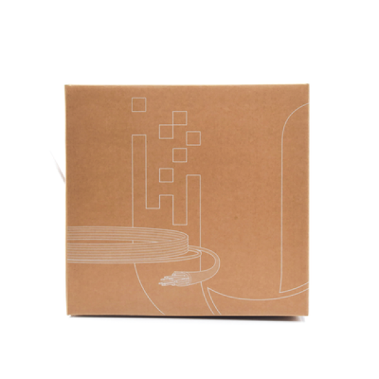 Bobina de cable UTP Plenum (CMP) UniFi, Cat6, Color blanco, 23 AWG, 305m para interior