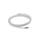 Patch Cord Z-MAX Cat6A S/FTP, CM/LS0H, 10ft, Color Blanco, Versión Bulk (Sin Empaque Individual)