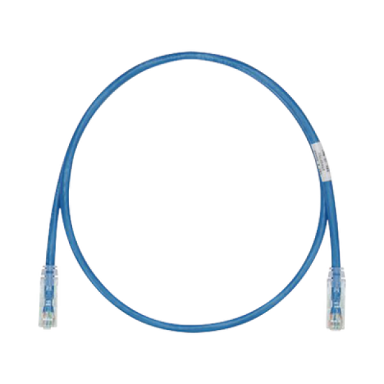 Cable de Parcheo TX6, UTP Cat6, 24 AWG, CM, Color Azul, 10 ft