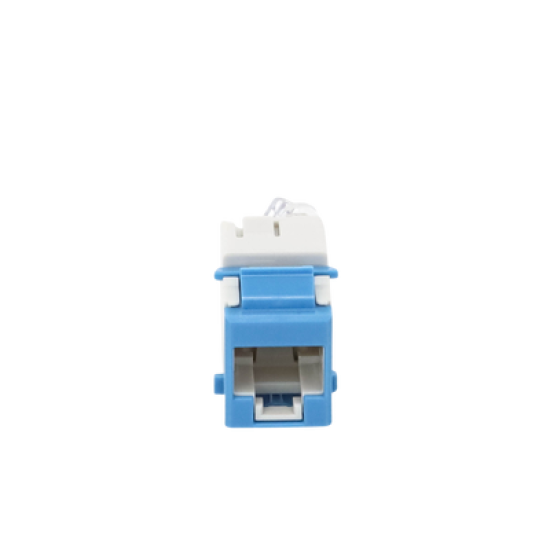 Jack UltraMAX Cat6A, UTP, Tipo Keystone, Color Azul, Punch Down