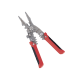 Pinza Profesional para Electricista, Multifunciones 9 en 1, de 8.5
