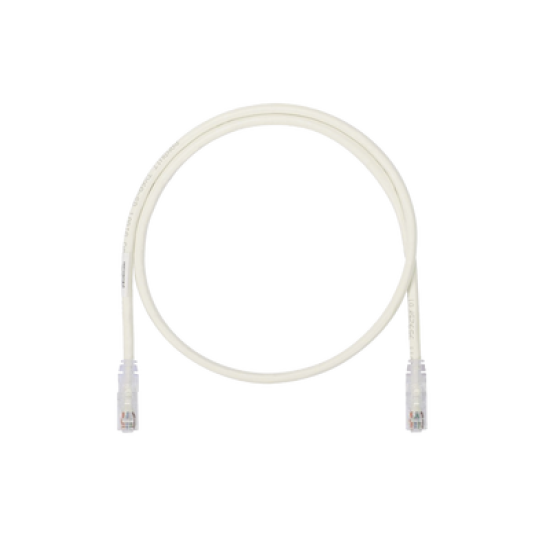 Cable de Parcheo UTP, Cat6A, 24 AWG, CM, Color Blanco, 10ft