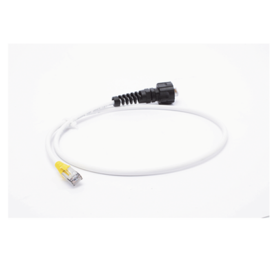 Patch Cord Reforzado Industrial (Ruggedized), Cat6A Blindado S/FTP, CM/LS0H, 3 Ft