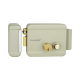 Cerradura Eléctrica con Botón de Salida / Incluye Llave  / Exterior / Izquierda