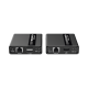 Kit extensor KVM (HDMI y USB) | 40m 4k@30Hz 40m | 1080P@60Hz | Cat 6, 6a y 7 | CERO LATENCIA | HDR | Salida Loop | Uso 24/7 | Salida de audio de 3.5mm | Transmite el Video y Controla tu DVR vía USB a distancia.