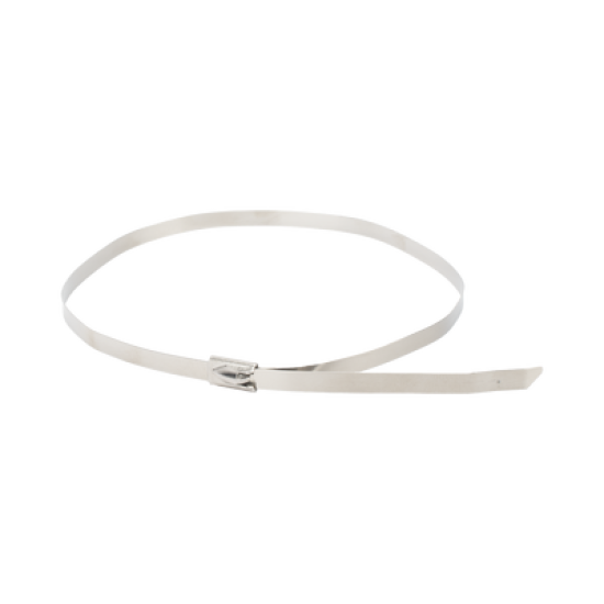 Corbata o Cincho de Acero Inoxidable 4.6 x 360mm (10 piezas)