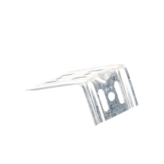 Ménsula económica MallaFils, para montaje en pared, para anchos de charola de 100 mm, con acabado electrozinc
