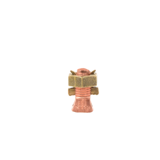 Conector Mecánico de Puesta a Tierra, de Cobre, Para Cables de Calibre 8 a 6 AWG